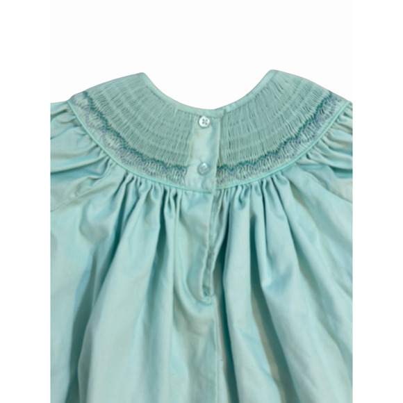 Marmellata Smocked Dress Girls Size 3T Floral Princess Easter Church Embroidery - Picture 3 of 8